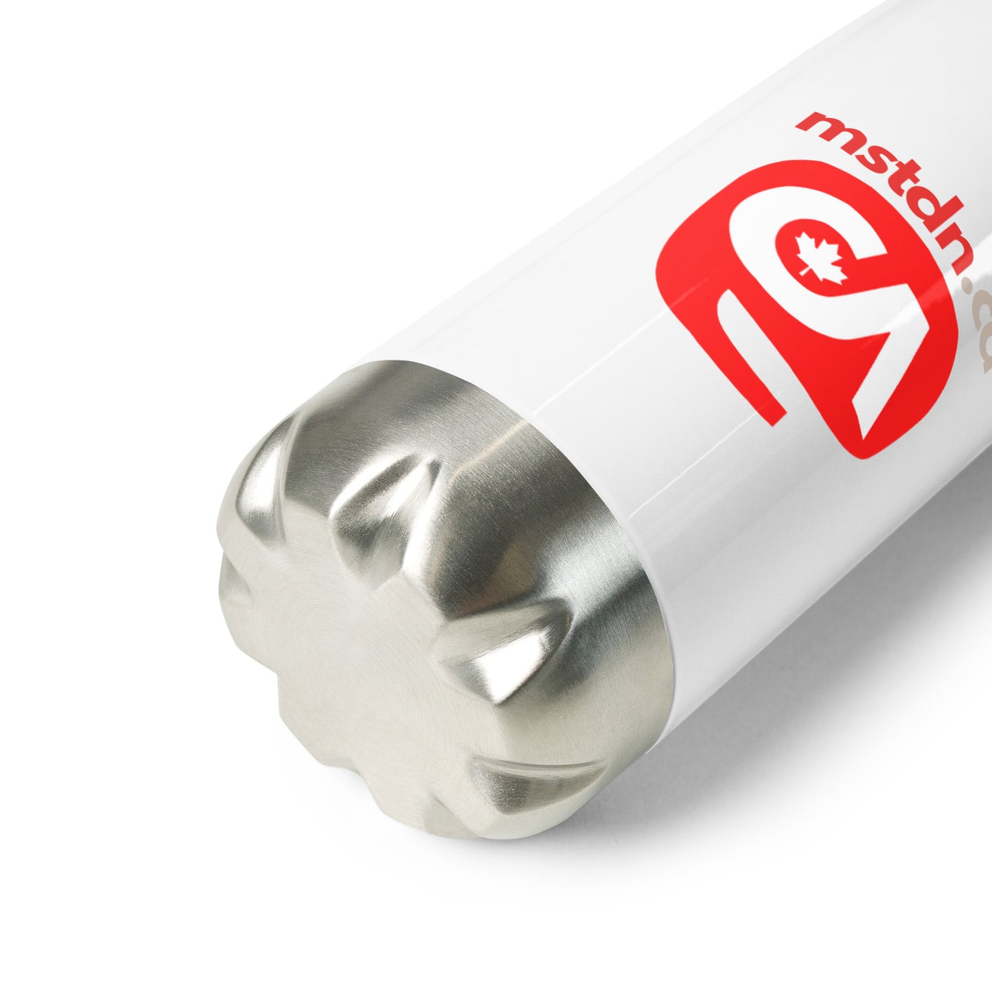 mstdn.ca Stainless Steel Water Bottle